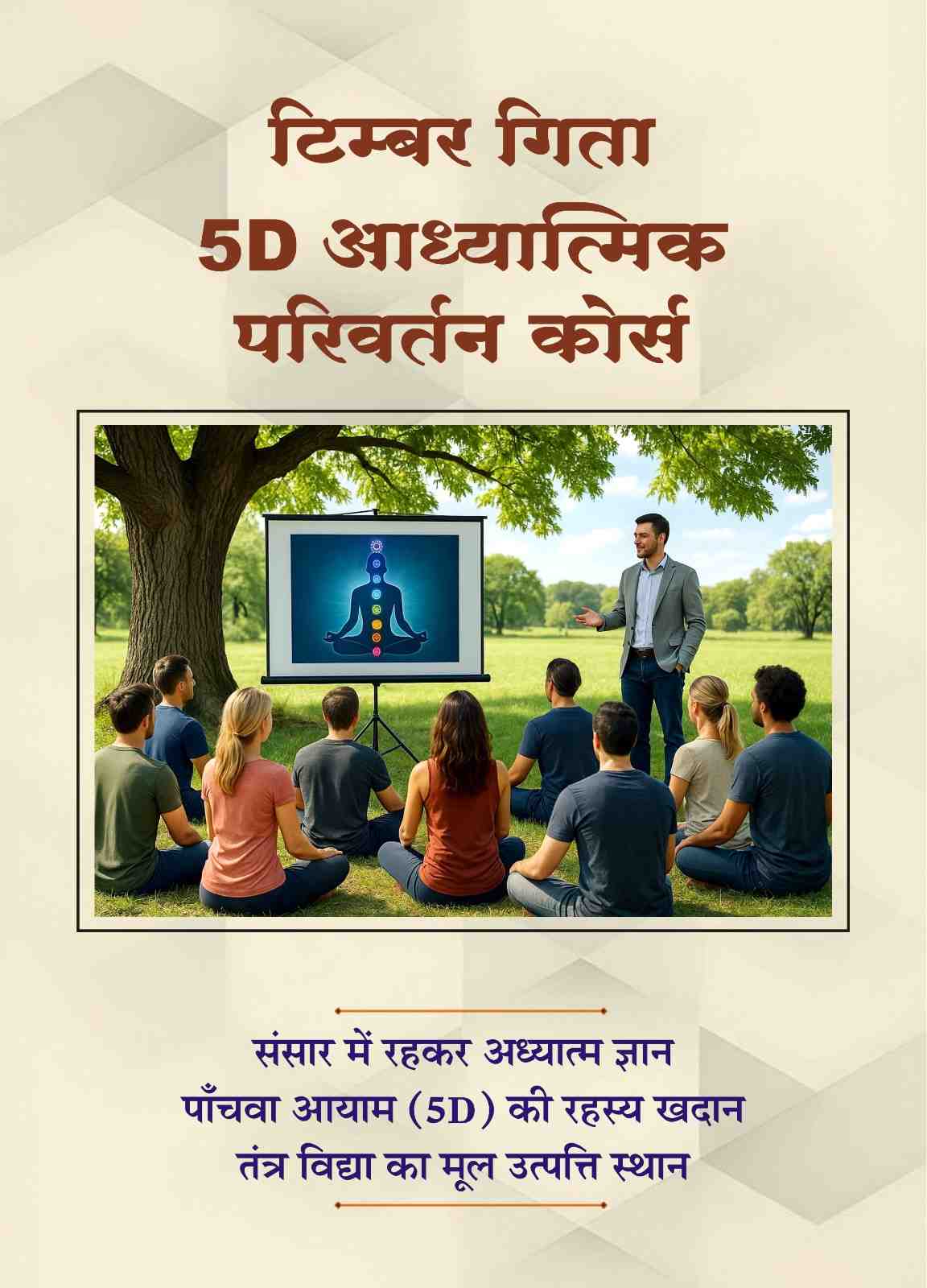 टिम्बर गिता 5D आध्यात्मिक परिवर्तन कोर्स